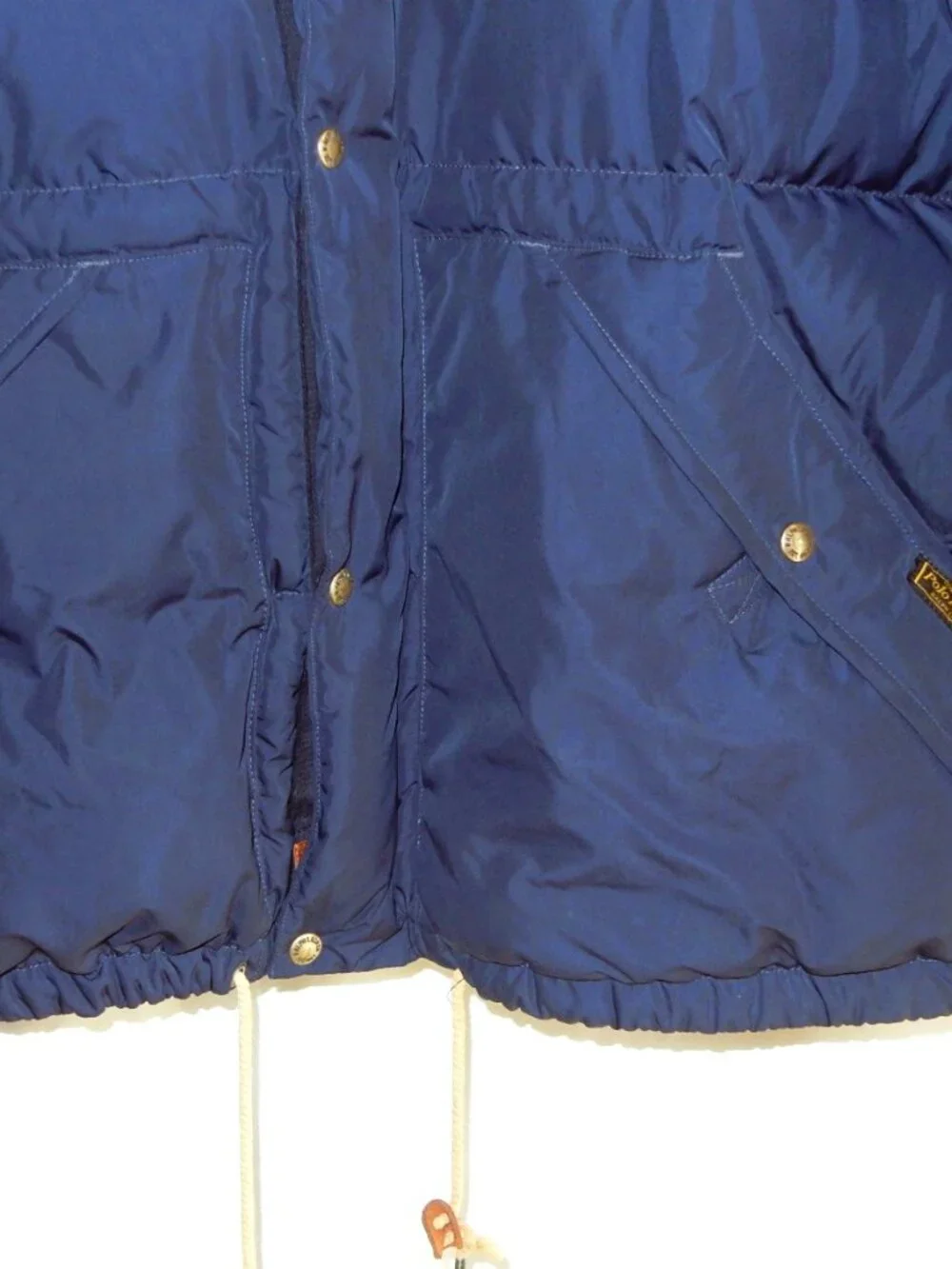 POLO RALPH LAUREN ELMWOOD NAVY DOWN FILLED PUFFER JACKET IN 3X